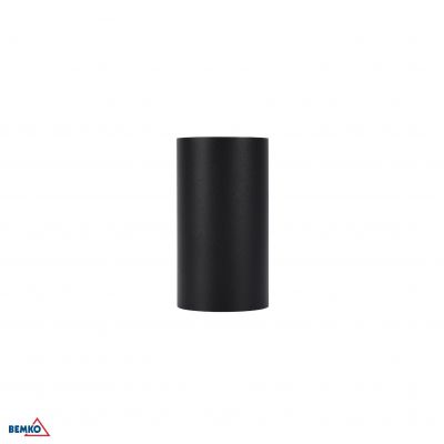 Oprawa nasufitowa punktowa ULTER nieregulowana fi55 GU10 max. 1x50W czarna C23-DLU-R-GU10-150-BL BEMKO BEMKO (C23-DLU-R-GU10-150-BL)